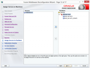 Assign Servers to Machines