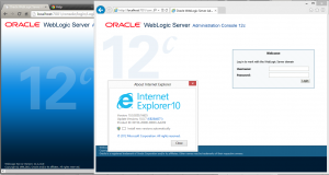 WebLogic 12.1.2 Admin Console IE-10 Problem