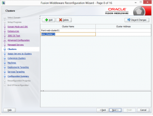 Configure Clusters